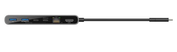 EAN 745883924394 - Belkin INC024HQSGY hub de interfaz USB Tipo C 10000 Mbit/s Gris imagen 5