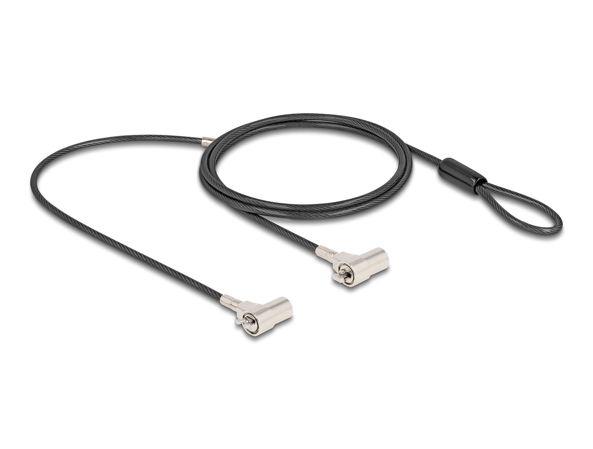 Navilock Dual Notebook Cable De Seguridad 2 Kesnington Slots