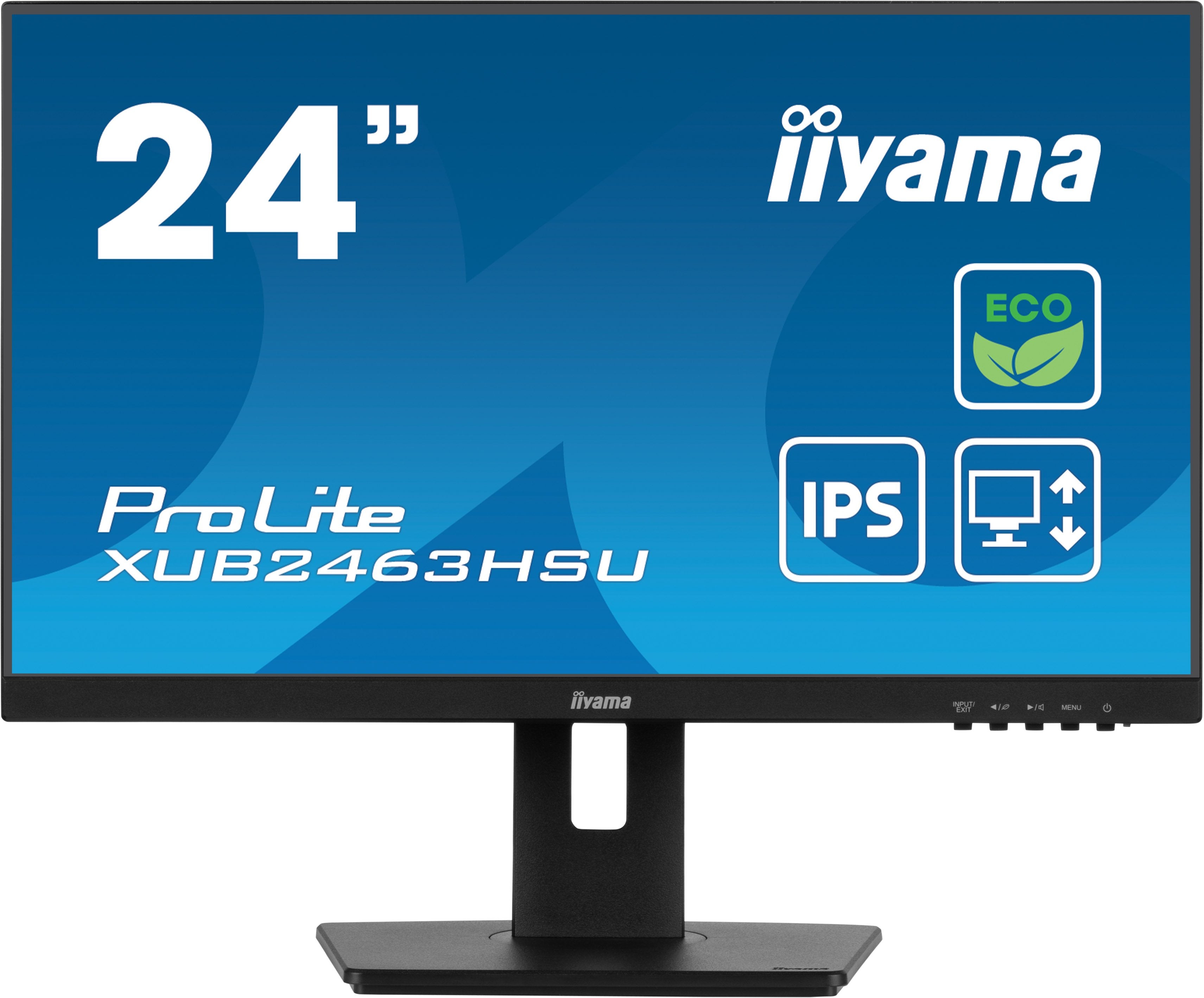 EAN 4948570123766 - iiyama ProLite XUB2463HSU-B1 pantalla para PC 60,5 cm (23.8") 1920 x 1080 Pixeles Full HD LED Negro imagen 2