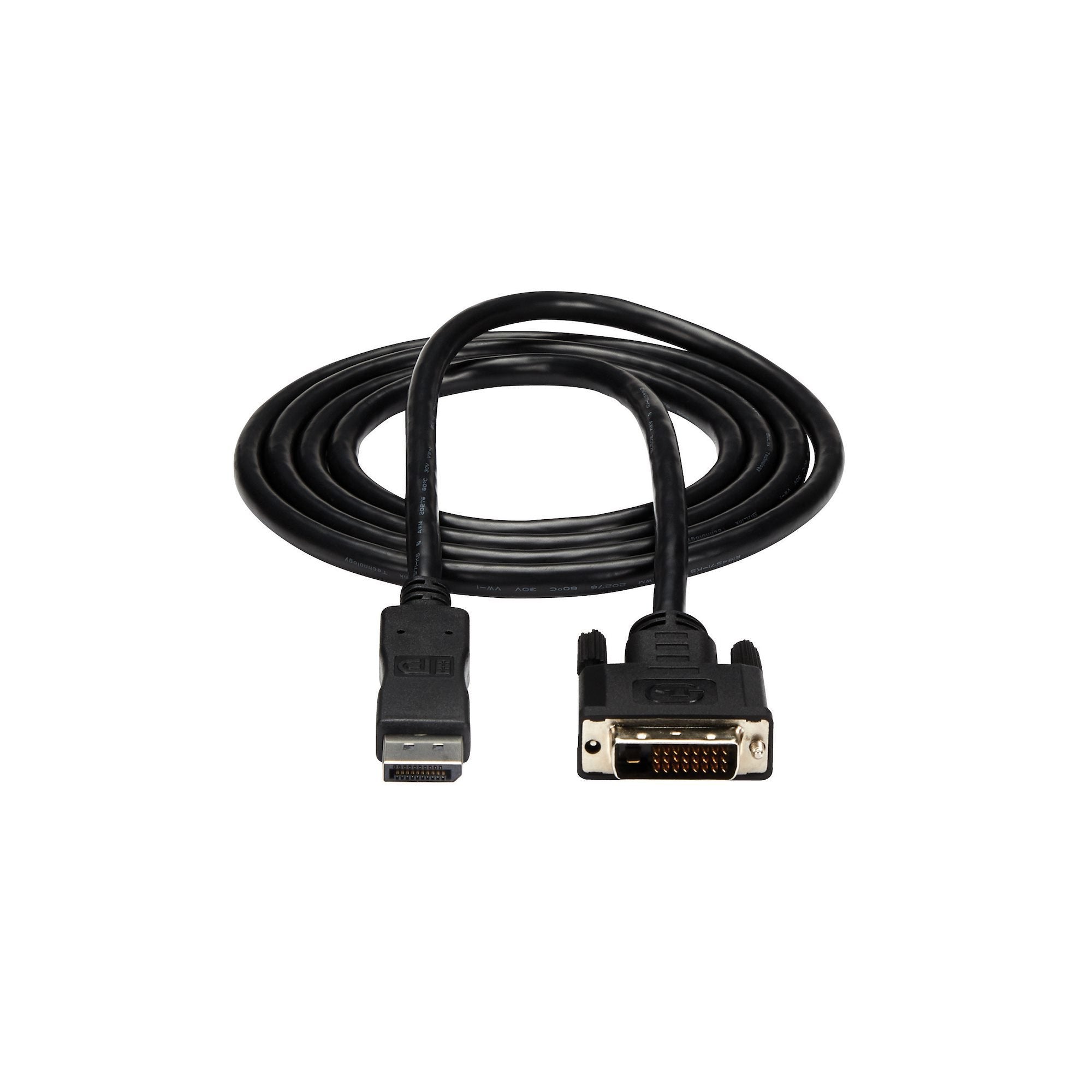 Startech Cable 1,8m Displayport 1.2 A Dvi-D 1080p 1.80 Metros