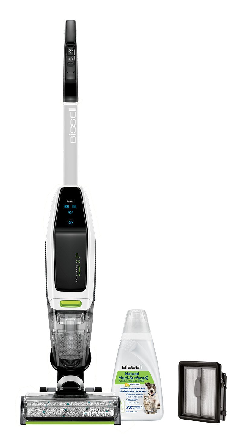 EAN 0011120268553 - Bissell CrossWave X7+ Pet Select Aspiradora vertical Batería Seca y húmeda Sin bolsa 0 L 350 W Multicolor imagen 1