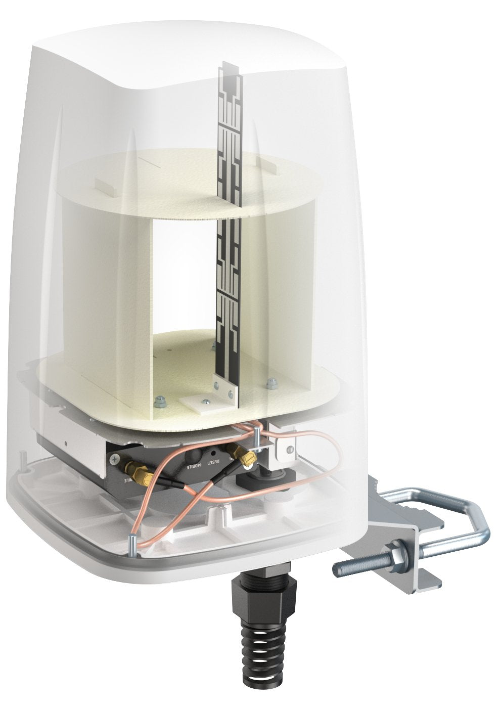 Quwireless Quspot Antena Para Red Antena Omnidireccional Poe/Lan 4 Dbi