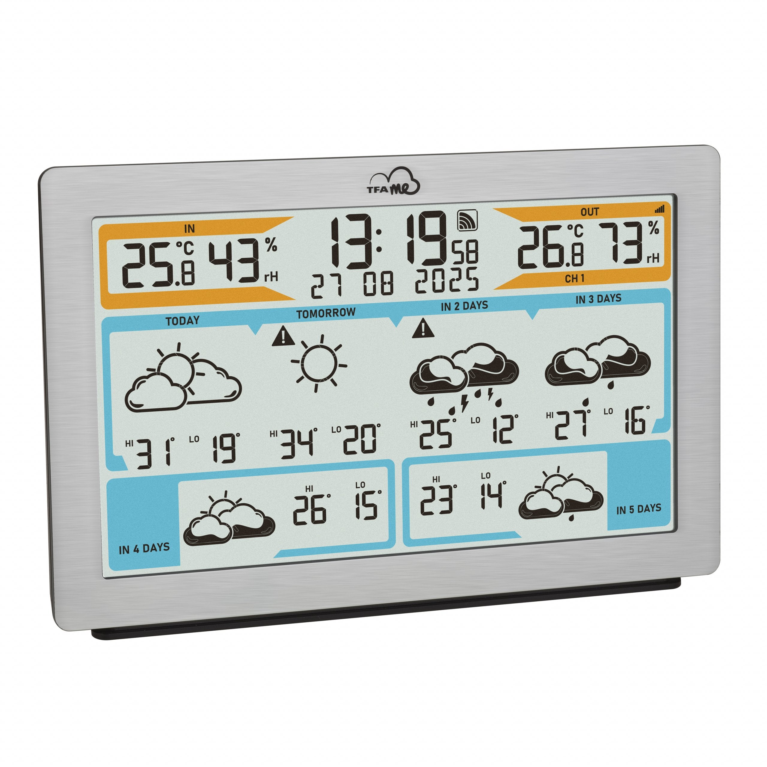 EAN 4009816042088 - TFA-Dostmann TFA.me Plata LCD Batería Wifi imagen 6