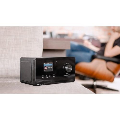 Radio Krüger&Matz Km0816 Radio Personal Analog & Digital Black
