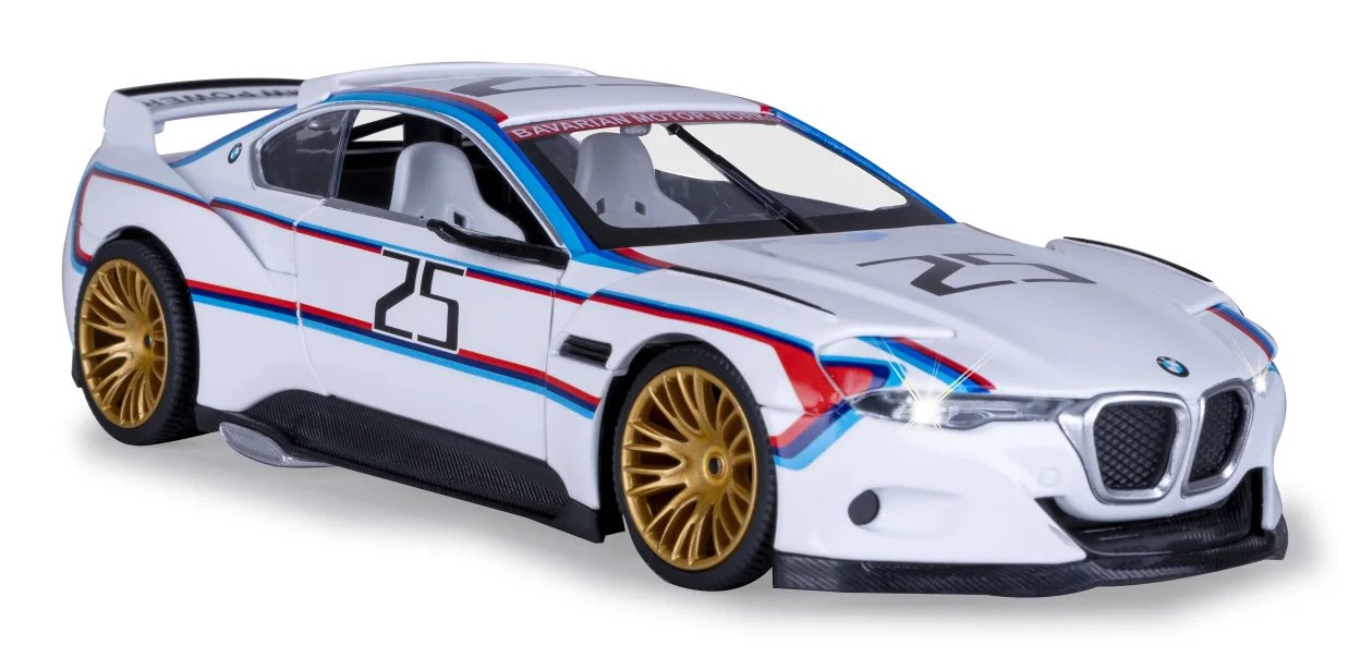 Jamara Bmw 3.0 Csl 1:24 Blanco 3+