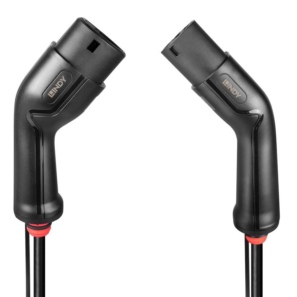 EAN 4002888301121 - Lindy 30112 cable de carga para vehículo eléctrico Negro Type 2 Tipo 1 3 5 m imagen 1