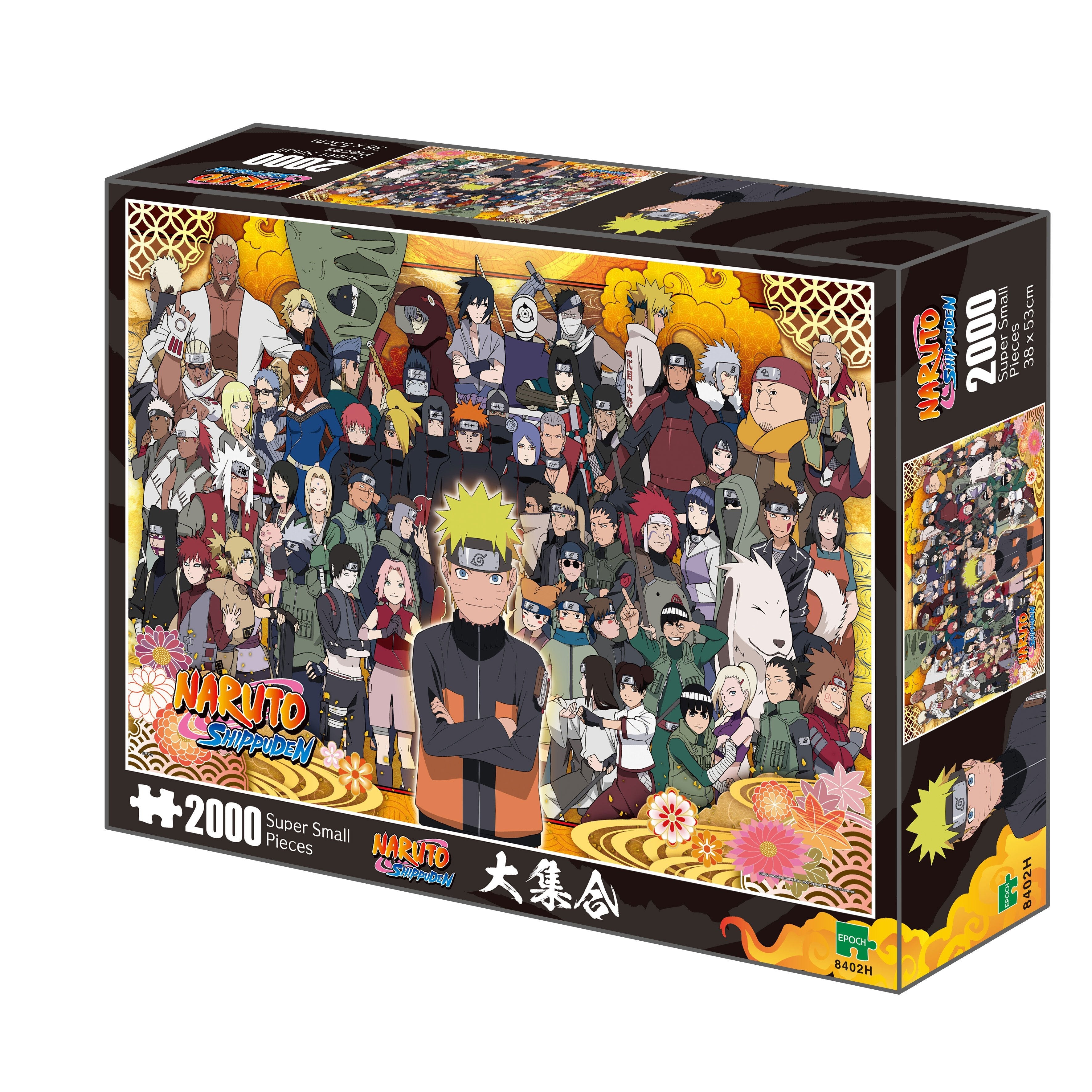 Epoch Naruto Shippuden Puzzle 2000 Piezas 8402h