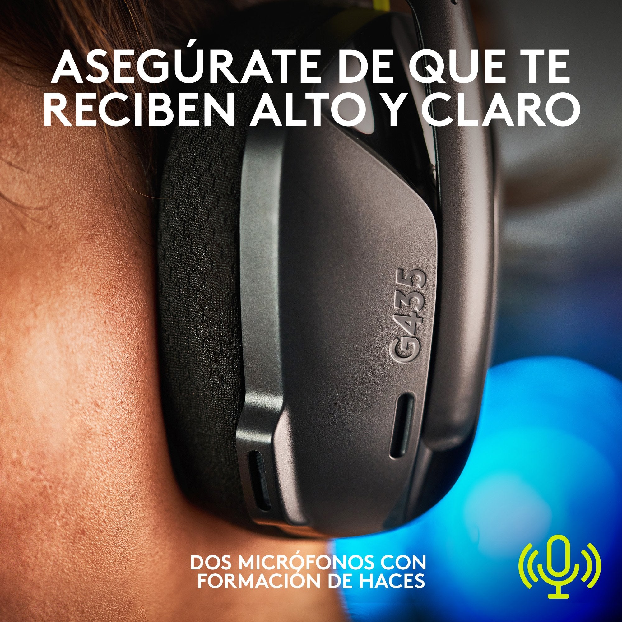 EAN 5099206095007 - Logitech G 981-001050 auricular y casco Auriculares Inalámbrico Diadema Juego Bluetooth Negro, Amarillo imagen 11