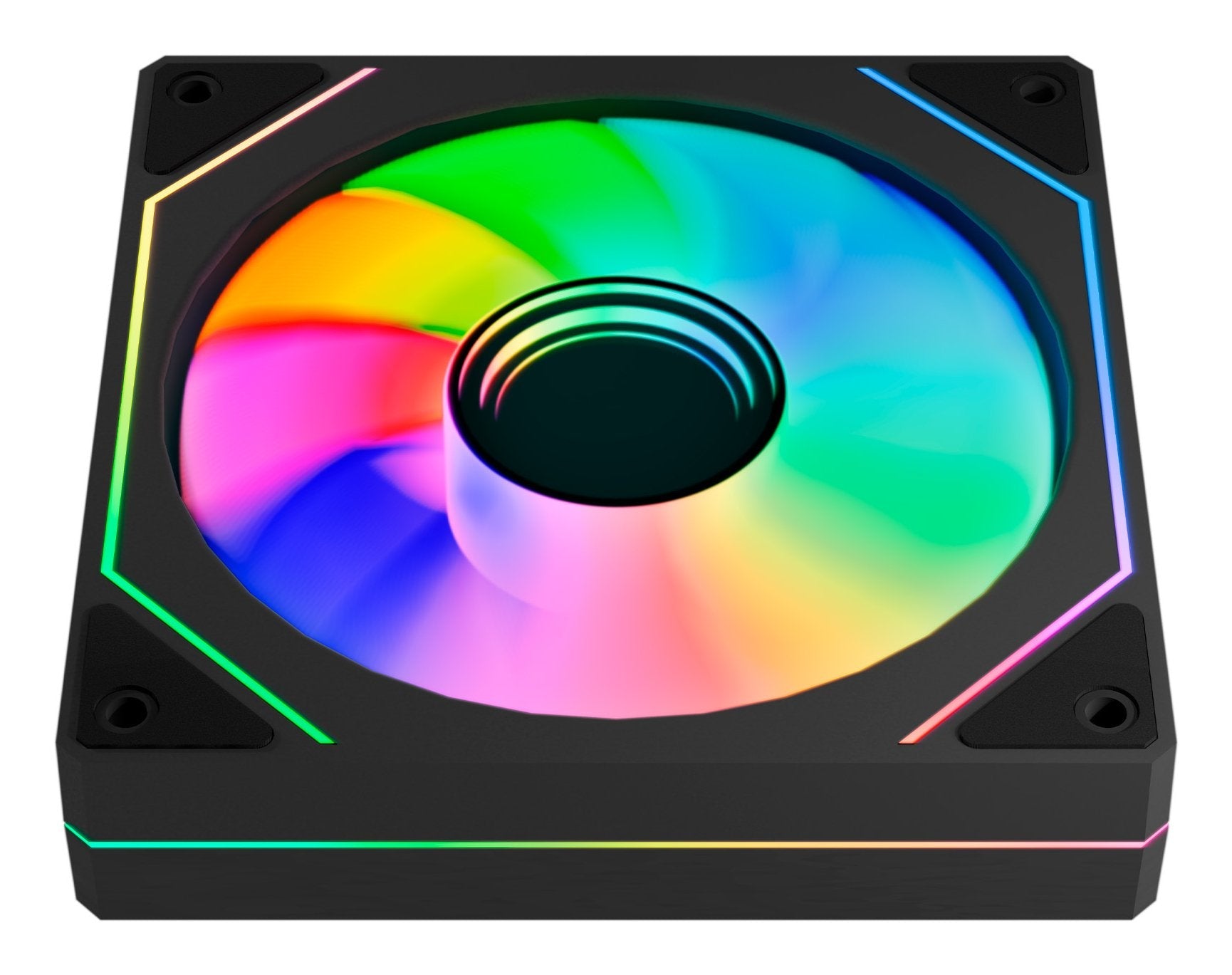 Ventilador Interno Abysm Arclight 3.0 Argb Black Pwm