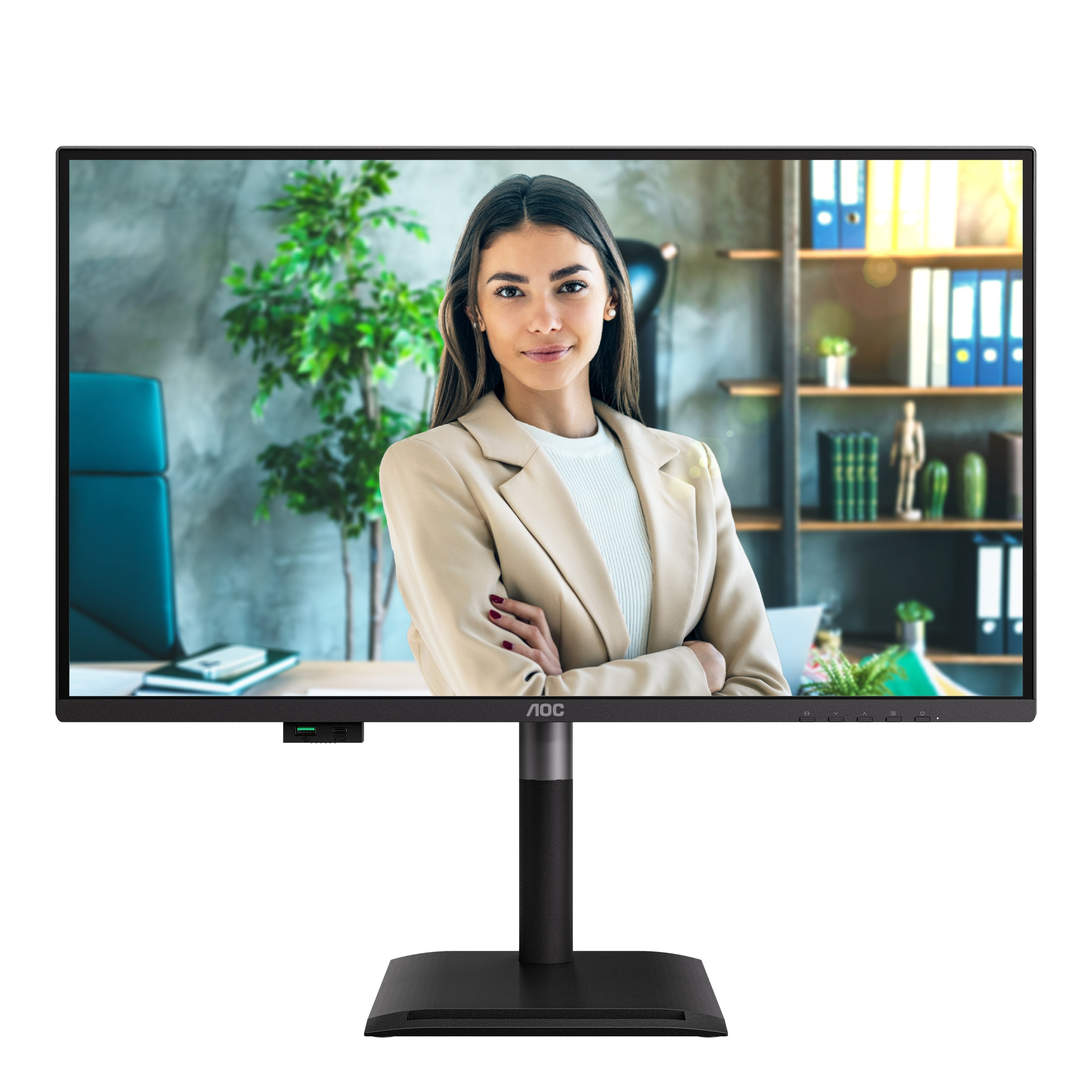 EAN 4038986183185 - AOC Q27P4C pantalla para PC 68,6 cm (27") 2560 x 1440 Pixeles Negro imagen 1