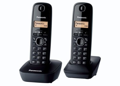 Teléfonos Inalámbricos Panasonic Kx-Tg1612fxh, Negro