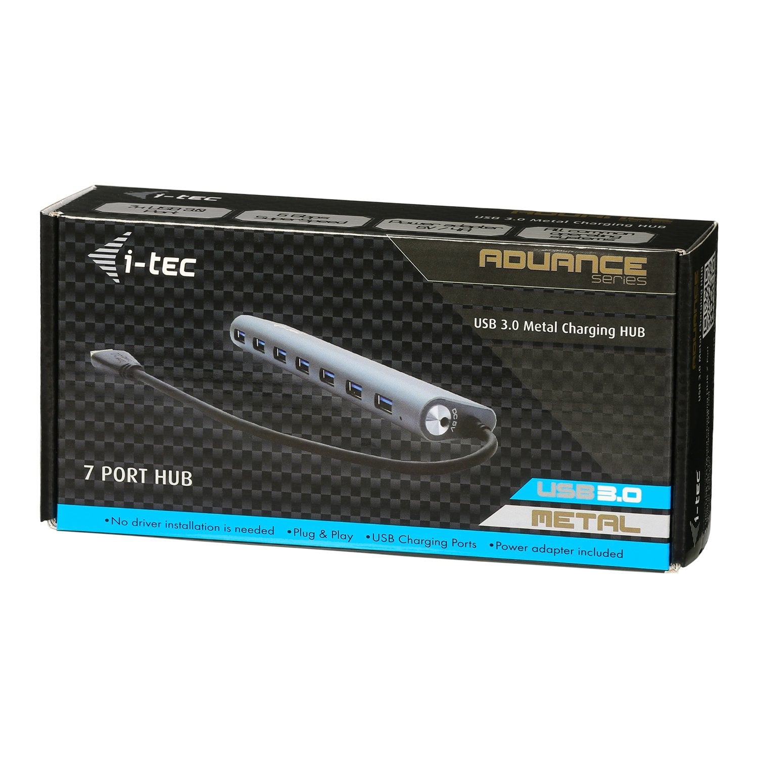 I-Tec Metal Superspeed Usb 3.0 7-Port Hub