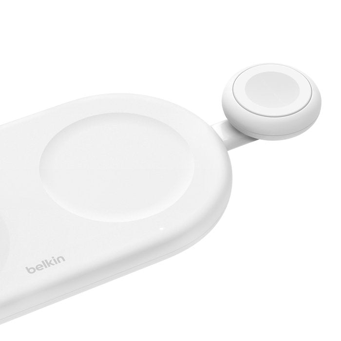 Cargador Inalámbrico Belkin Boostcharge Reloj Inteligente Blanco Usb Carga Rápida Interior, Exterior