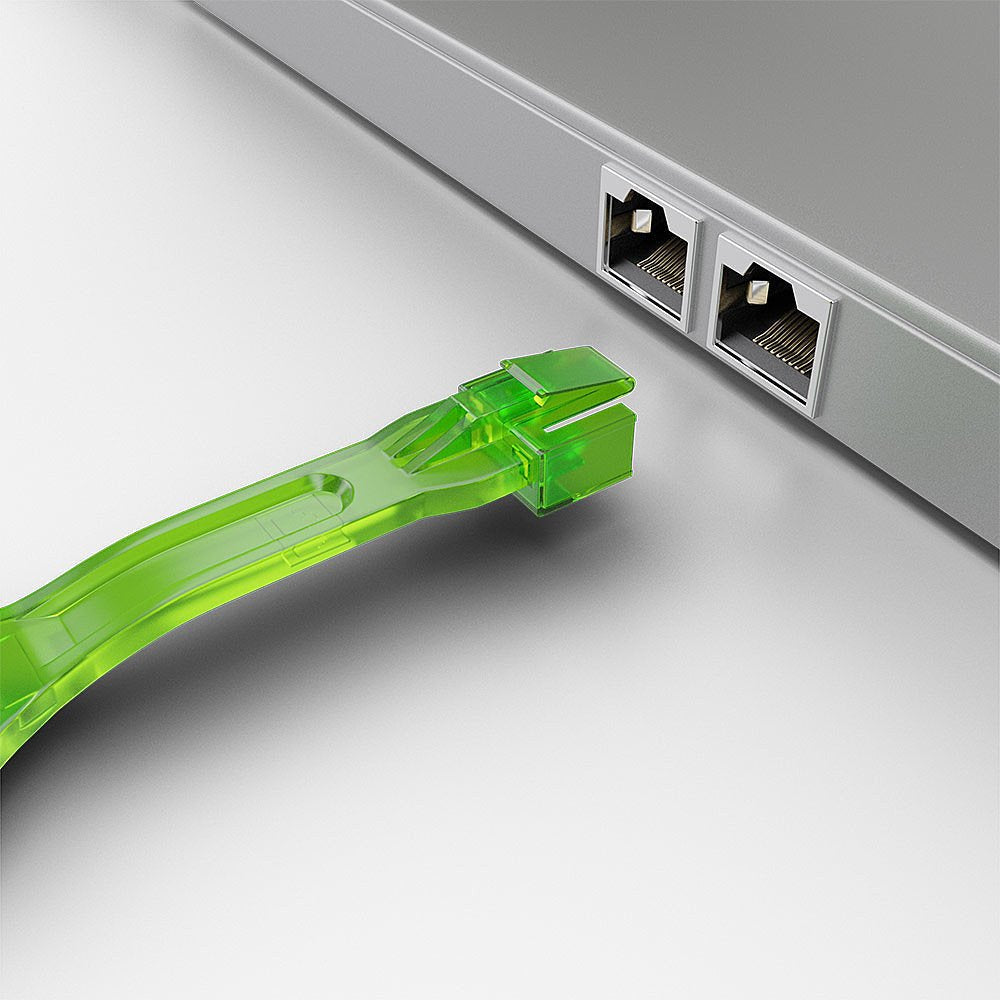 Llave Lindy Para Bloqueo De Puerto Rj45 Verde