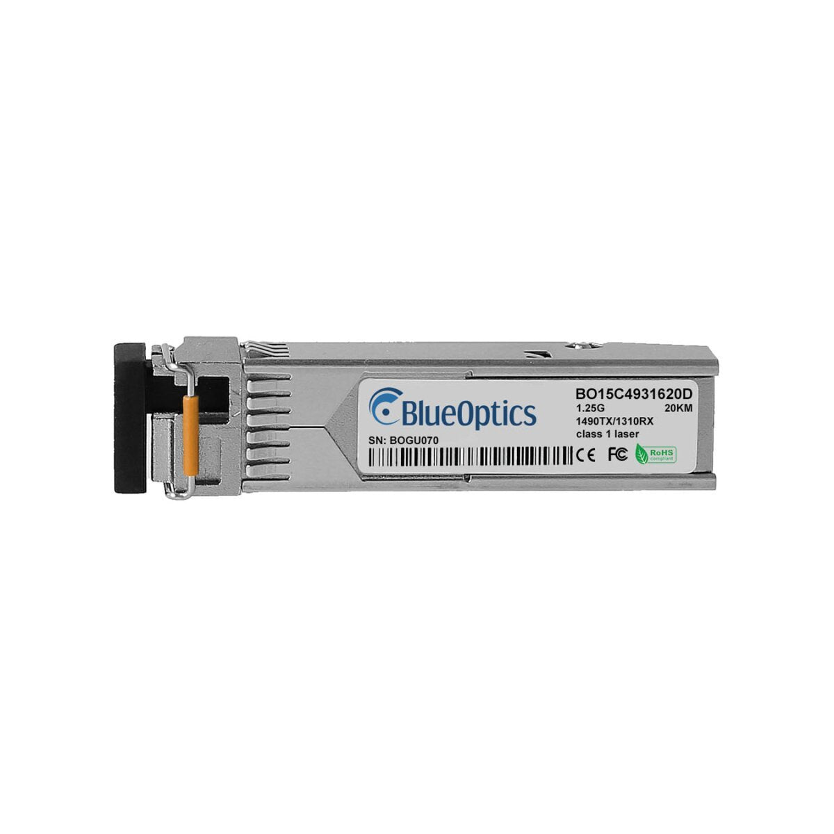 Blueoptics Allied Telesis At-Spbd10-14 Blueoptics Bo15c4931620d Sfp Transceiver, Lc-Simplex, 1000base-Bx-D, Singlemode Fiber, Tx1490nm/Rx1310nm, 10km