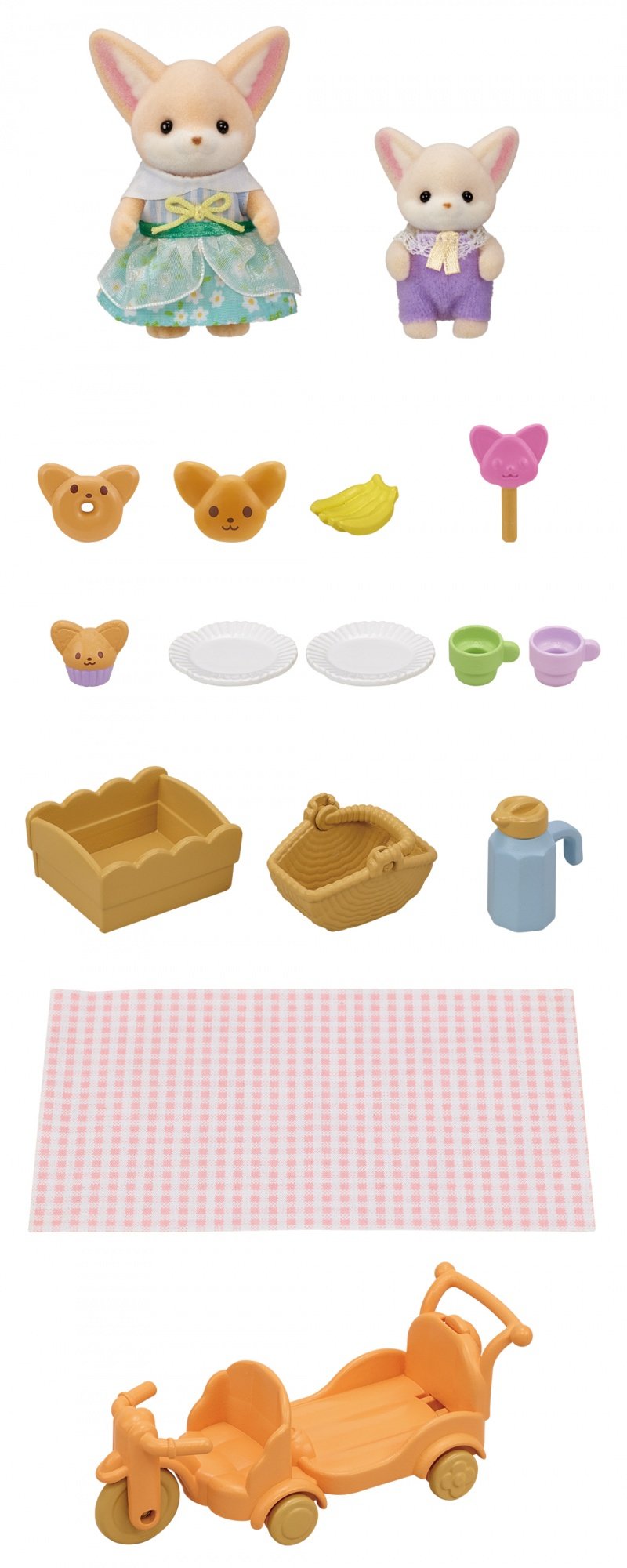 Epoch Sylvanian Families - Wüstenfuchs Picknick Set 5698