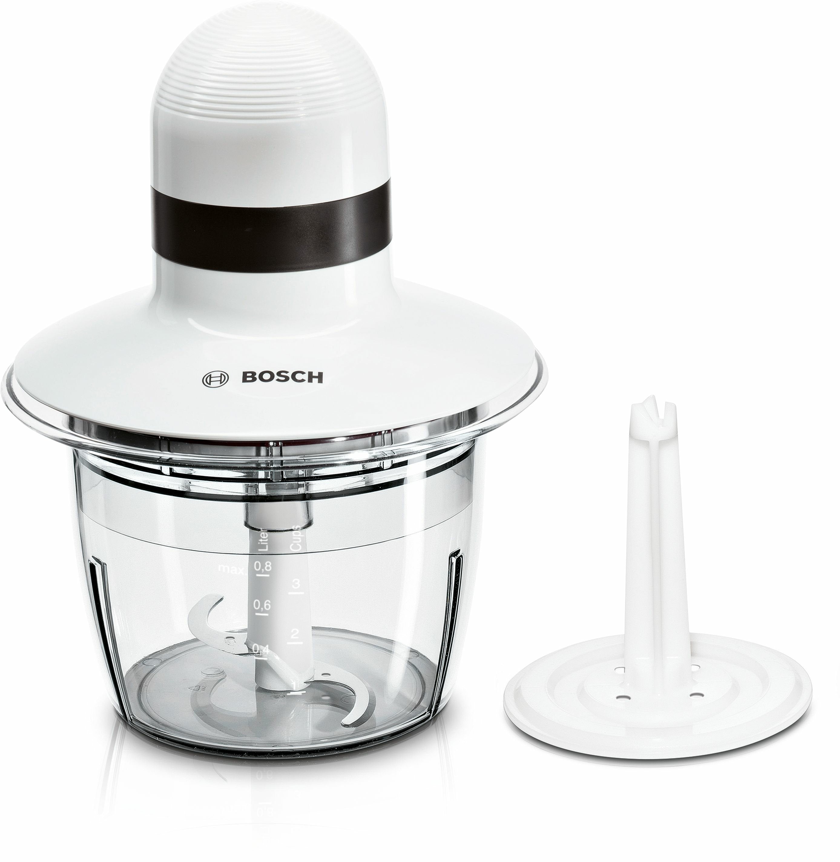 EAN 4242002742816 - Bosch MMR08A1 picadora eléctrica de alimentos 0,8 L 400 W Antracita, Blanco imagen 1