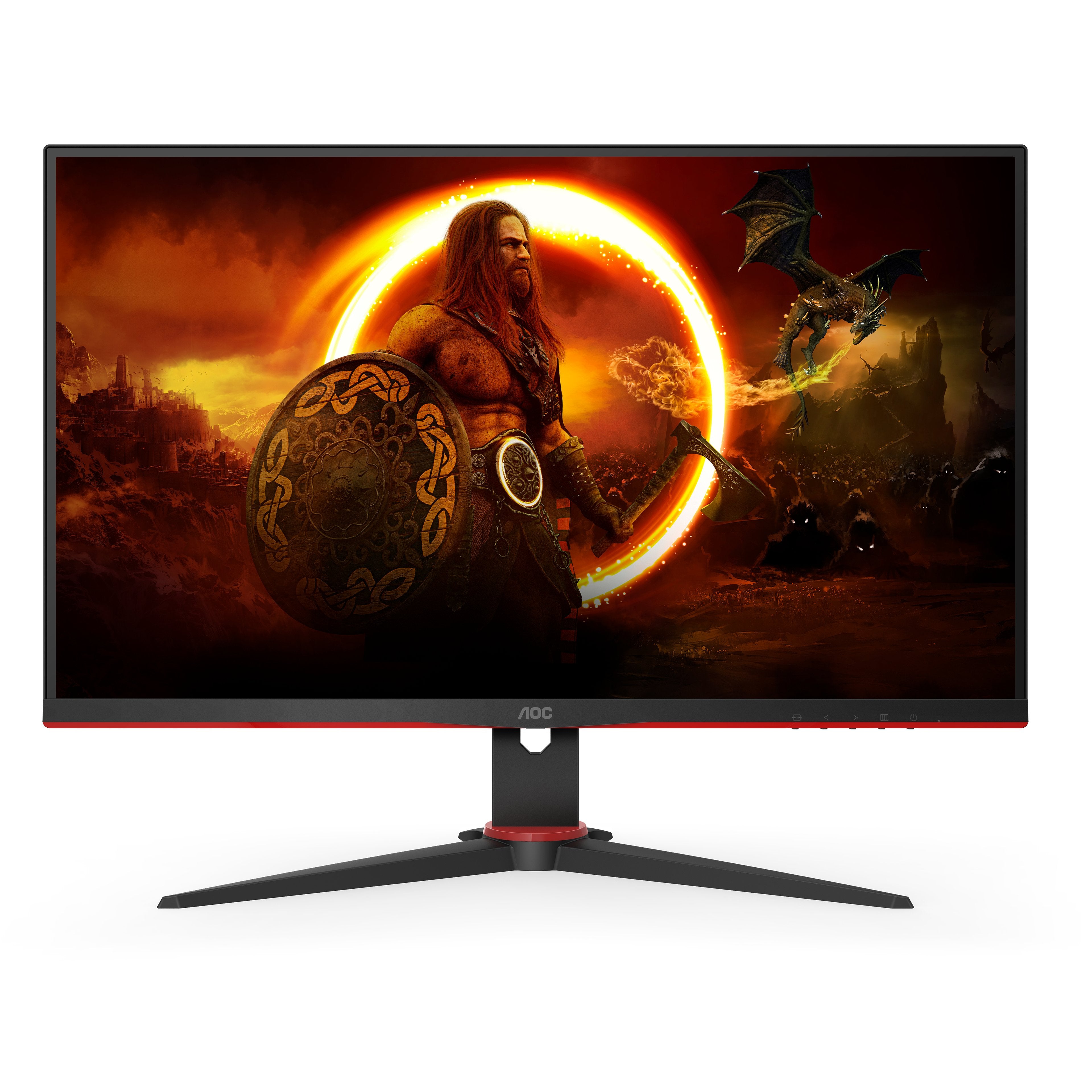 EAN 4038986129893 - AOC 27G2SAE/BK pantalla para PC 68,6 cm (27") 1920 x 1080 Pixeles Full HD LED Negro, Rojo imagen 5