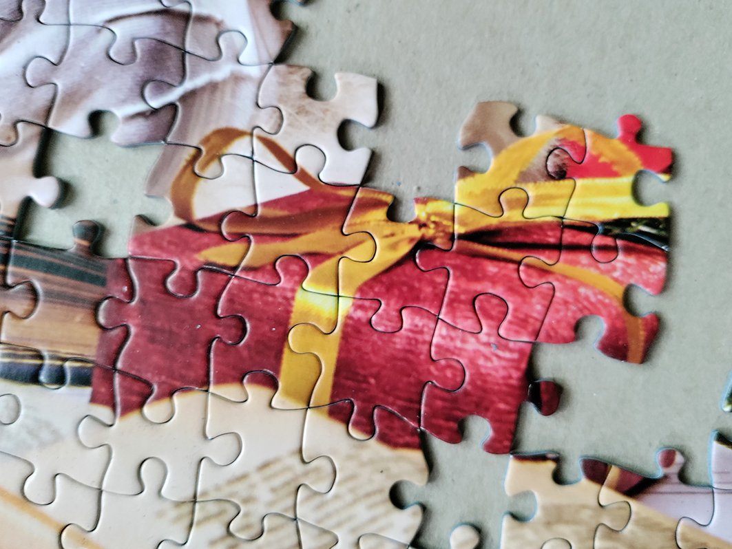Puzzle 1000 Elementów Swiety Mikolaj W Swoim Domu