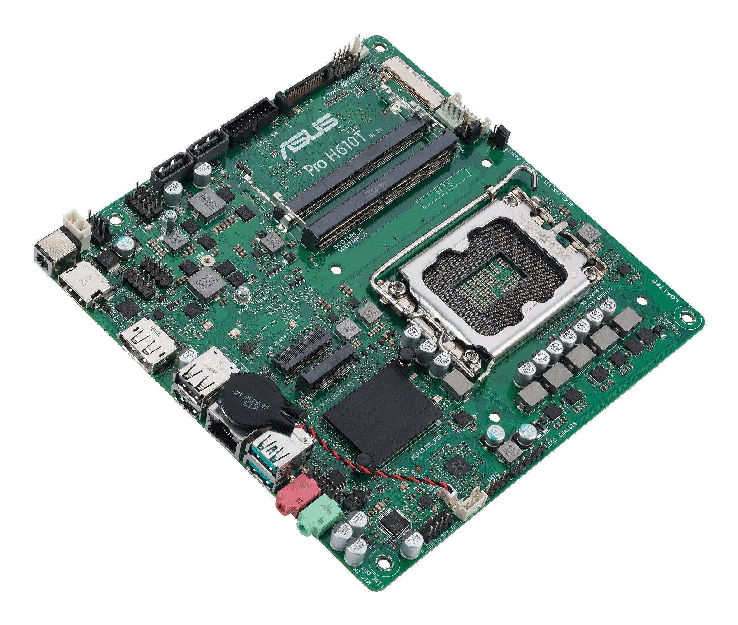 EAN 4711387304020 - ASUS PRO H610T-CSM Intel H610 LGA 1700 mini ITX imagen 5