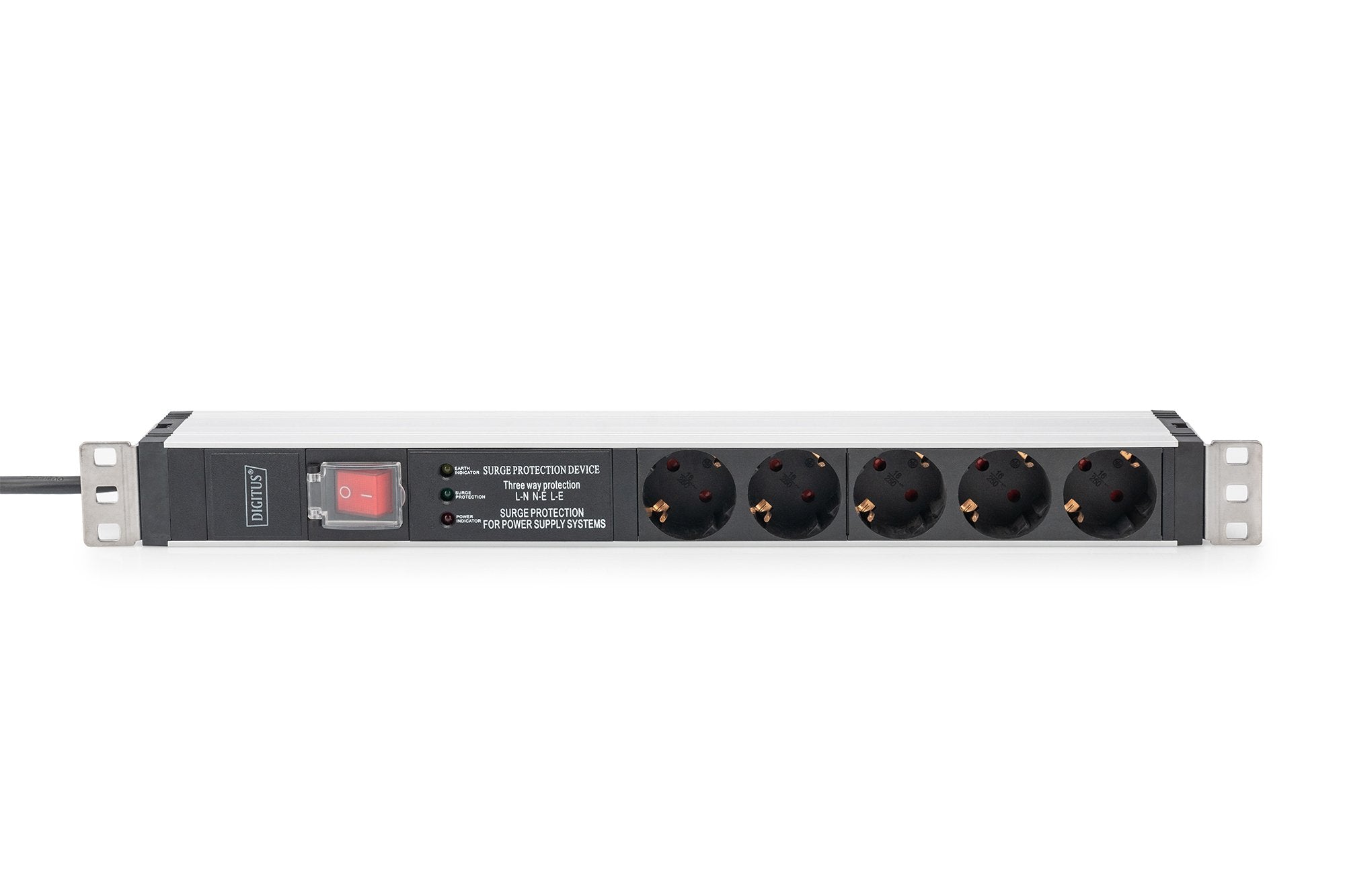 EAN 4016032483595 - Digitus DN-95433 unidad de distribución de energía (PDU) 5 salidas AC 1U imagen 3