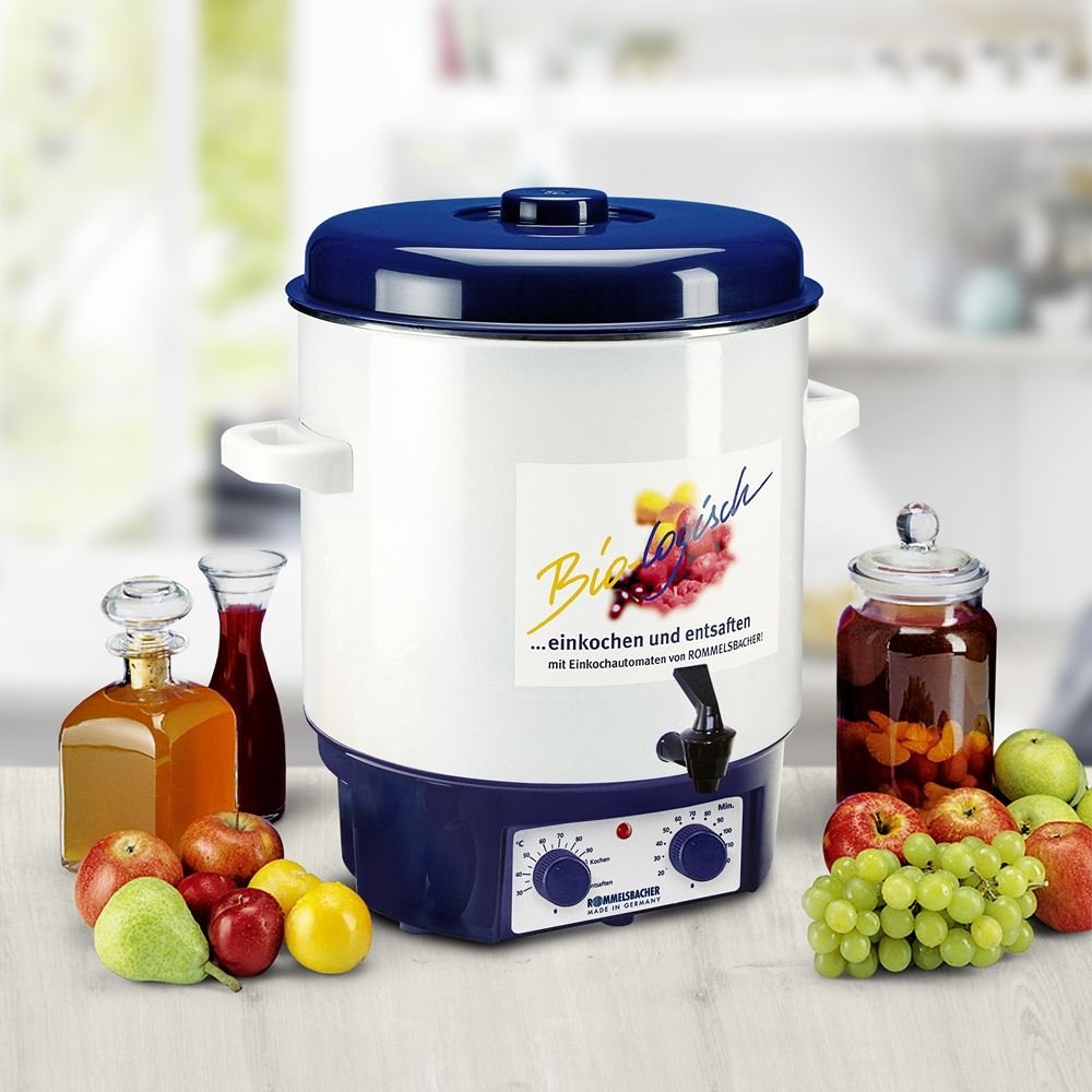 EAN 4001797443007 - Rommelsbacher KA 1804 exprimidor 1800 W Azul, Blanco imagen 2