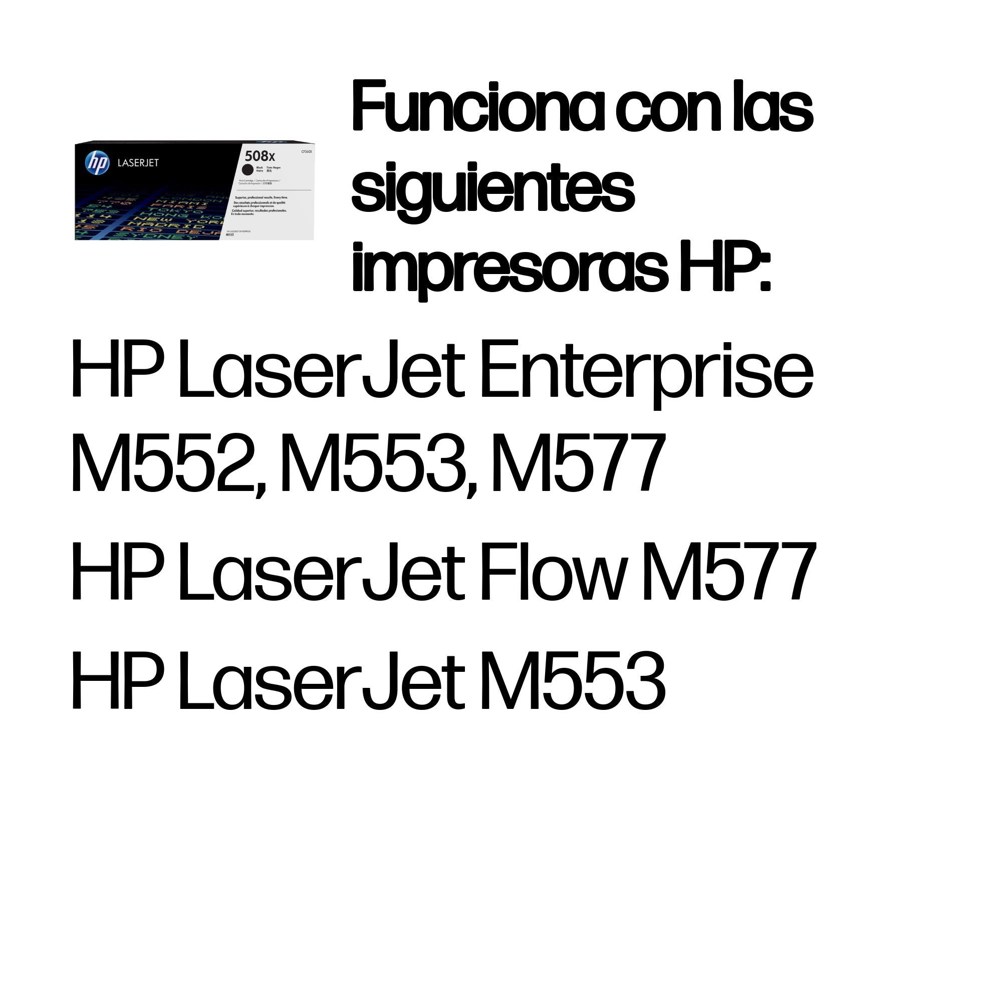 EAN 0888793237601 - HP 508X High Yield Black Original LaserJet Toner Cartridge cartucho de tóner 1 pieza(s) imagen 2