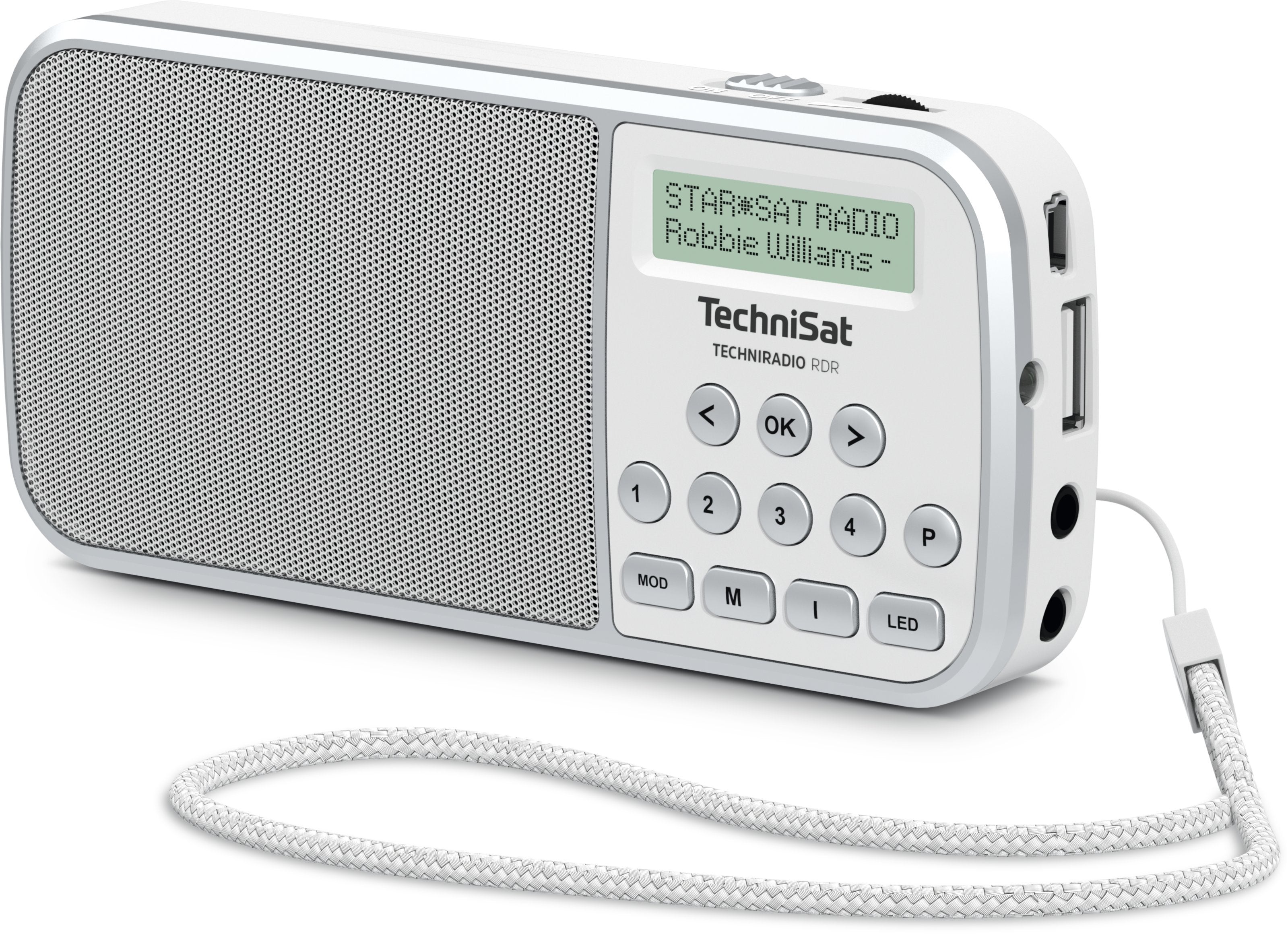 EAN 4019588139220 - TechniSat TECHNIRADIO RDR Portátil Analógico y digital Gris, Blanco imagen 3