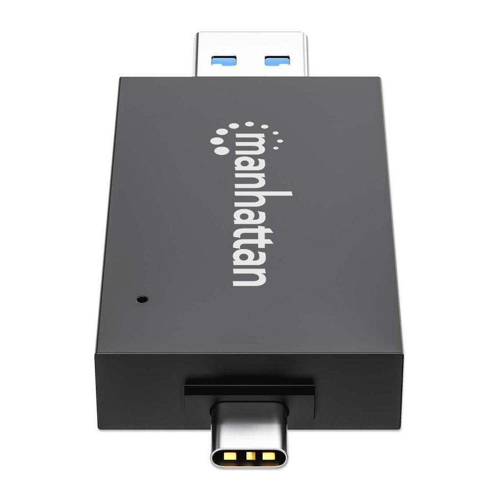 Manhattan Usb 3.0 Typ-C -A Kartenlesegerät Microsd, Sd Mmc