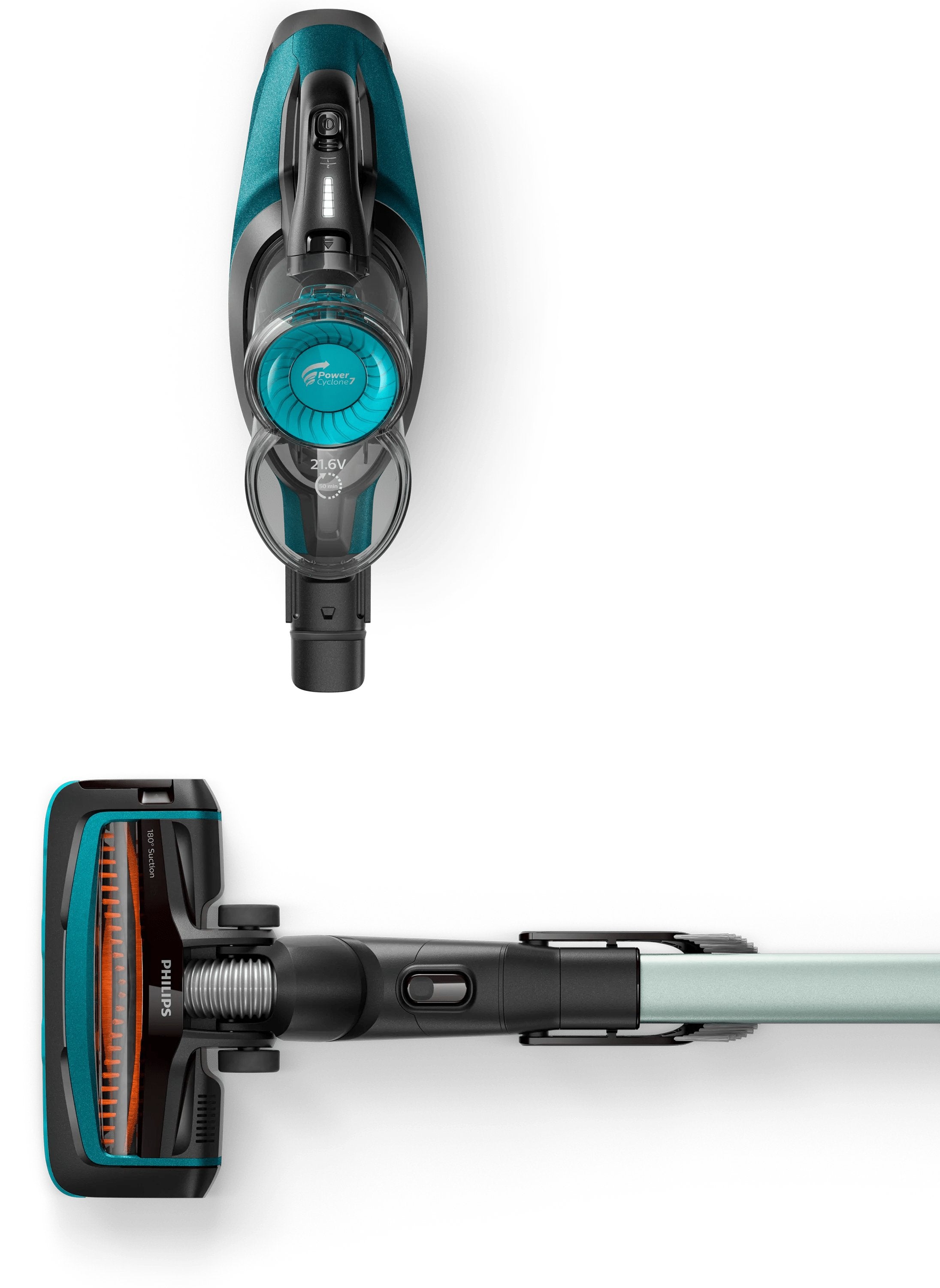 EAN 8710103888925 - Philips SpeedPro Aqua FC6729/01 aspiradora de pie y escoba eléctrica Aspiradora escoba 3 en 1 Batería Sec imagen 8