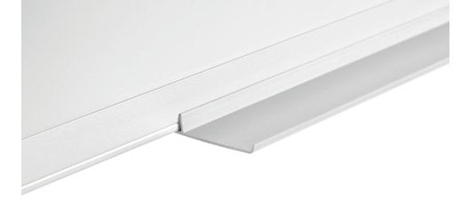 Bi-Office Ayda Pizarra Blanca Melaminada Doble Cara 600x450mm - Permite Colocacion Vertical U Horizontal - Marco De