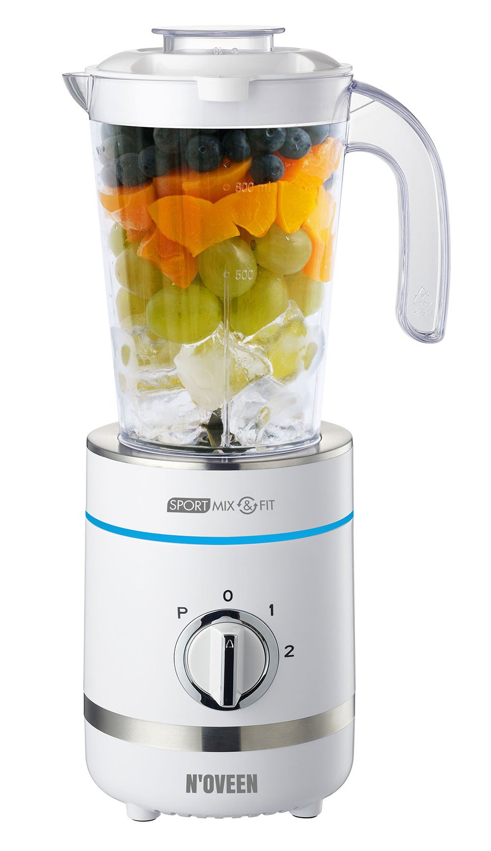 EAN 5902221620706 - Noveen SB2100 X-LINE 0,8 L Batidora de vaso 500 W Blanco imagen 1