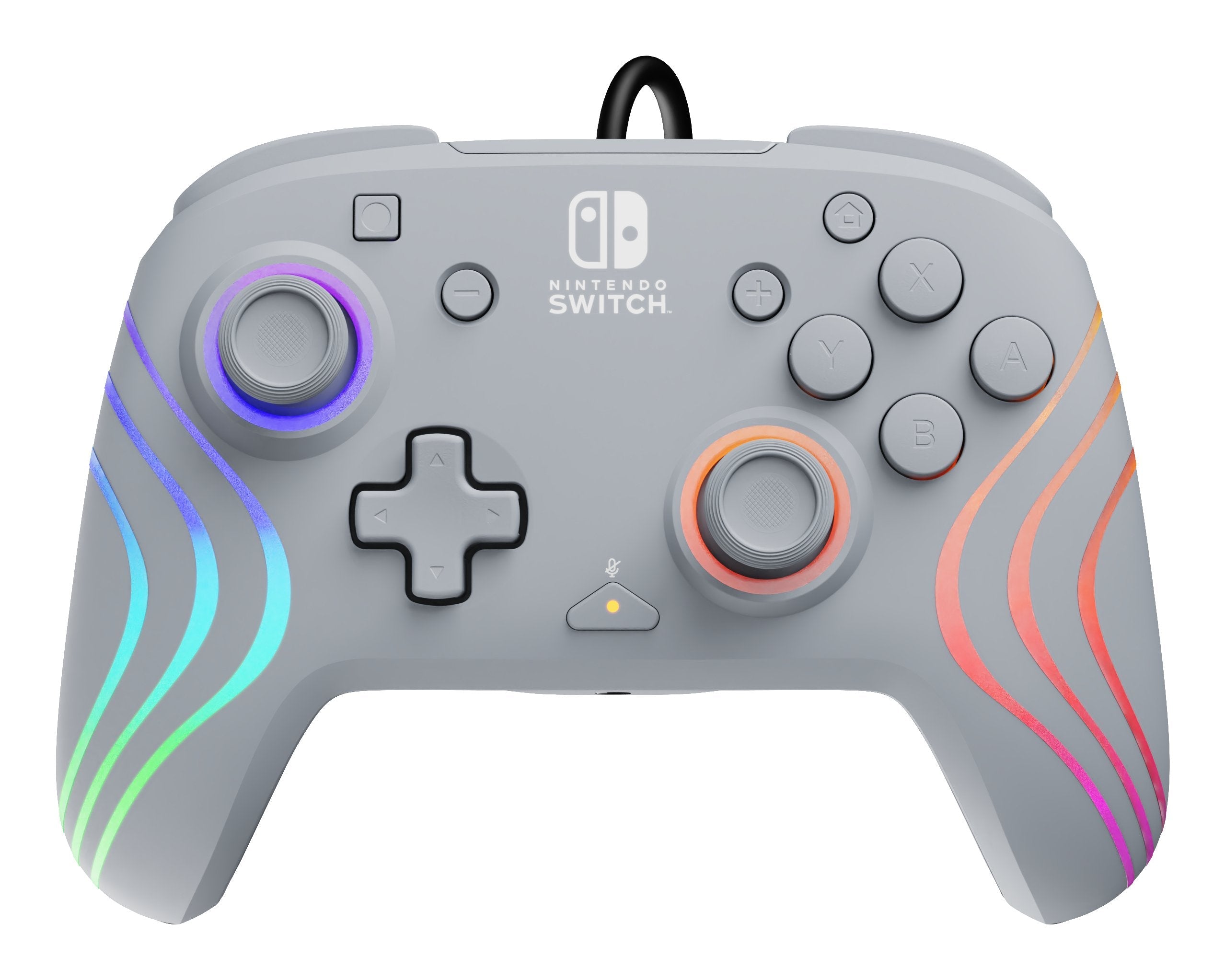 Pdp Afterglow Wave Wired, Gamepad Gris, Para Nintendo Switch 500-237-Ge