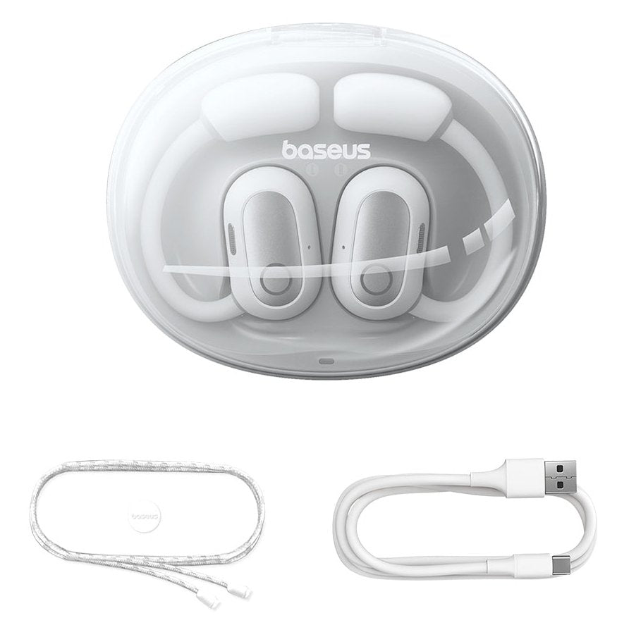 Baseus Eli Sport 1 Open-Ear Tws Earbuds White