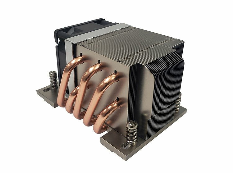 EAN 0784847024473 - Dynatron A54 sistema de refrigeración para ordenador Procesador Refrigerador de aire 6 cm Negro, Gris 1 p imagen 2