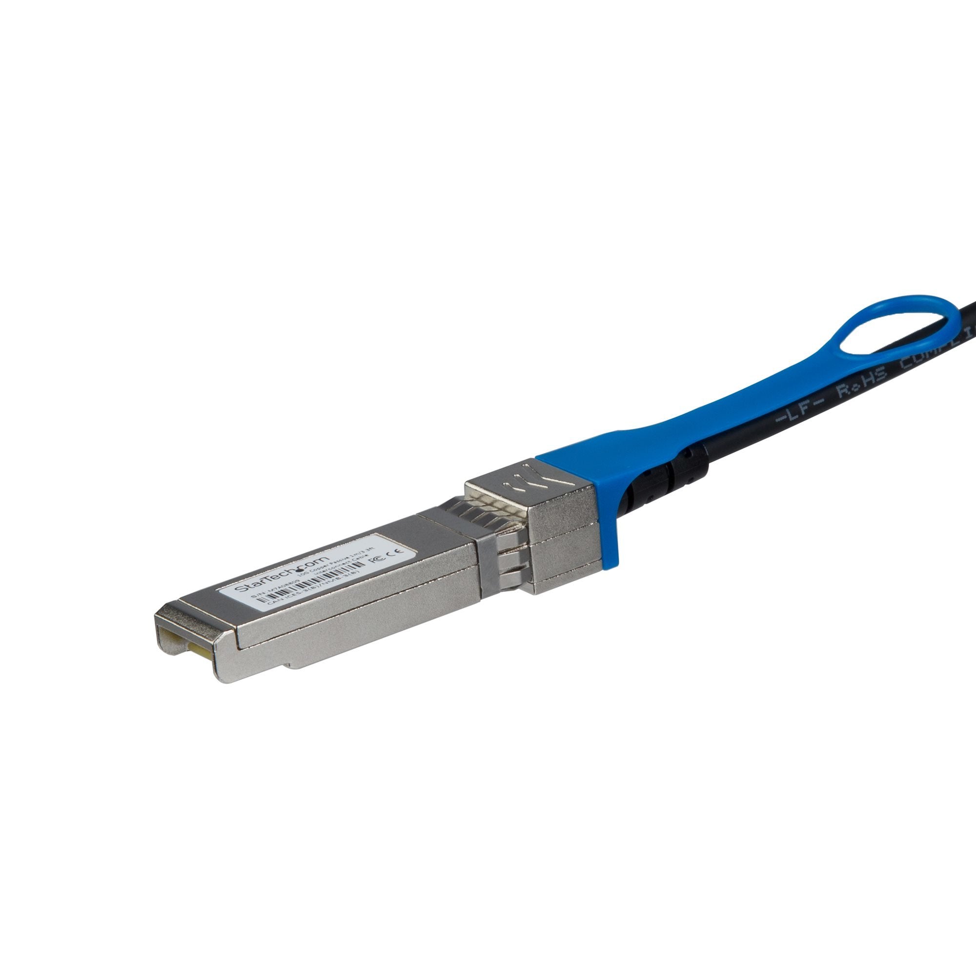 EAN 0065030875028 - StarTech.com JG081CST Cable de fibra óptica e InfiniBand SFP+ Negro imagen 1
