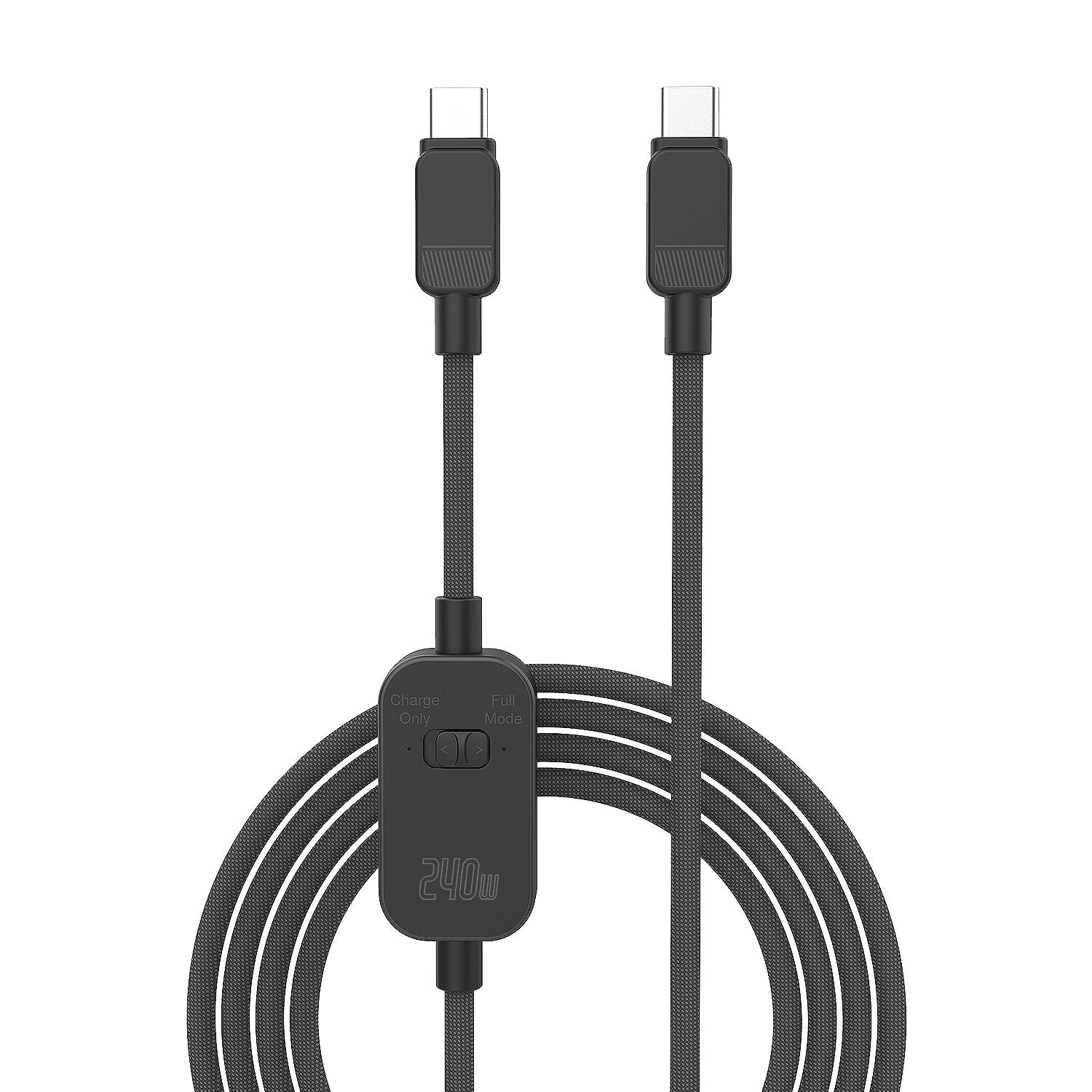 4smarts Usb-C Cable Privacycord 240w 1,2m, Negro