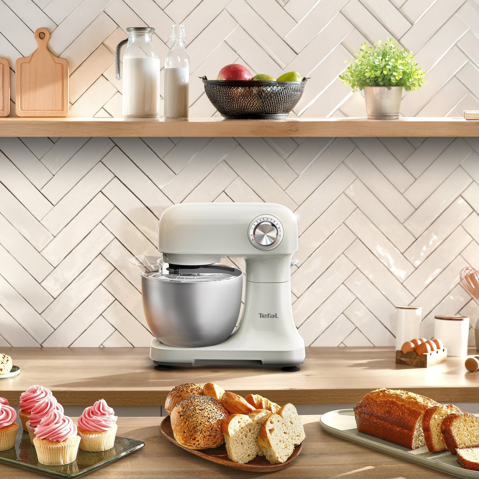 Tefal Qb140af0 Kitchen Machine Bake Easy
