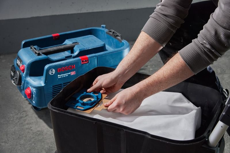 EAN 4053423254709 - Bosch GAS 12-40 MA Professional 40 L Aspiradora cilíndrica Seca y húmeda 1200 W Combinado imagen 13