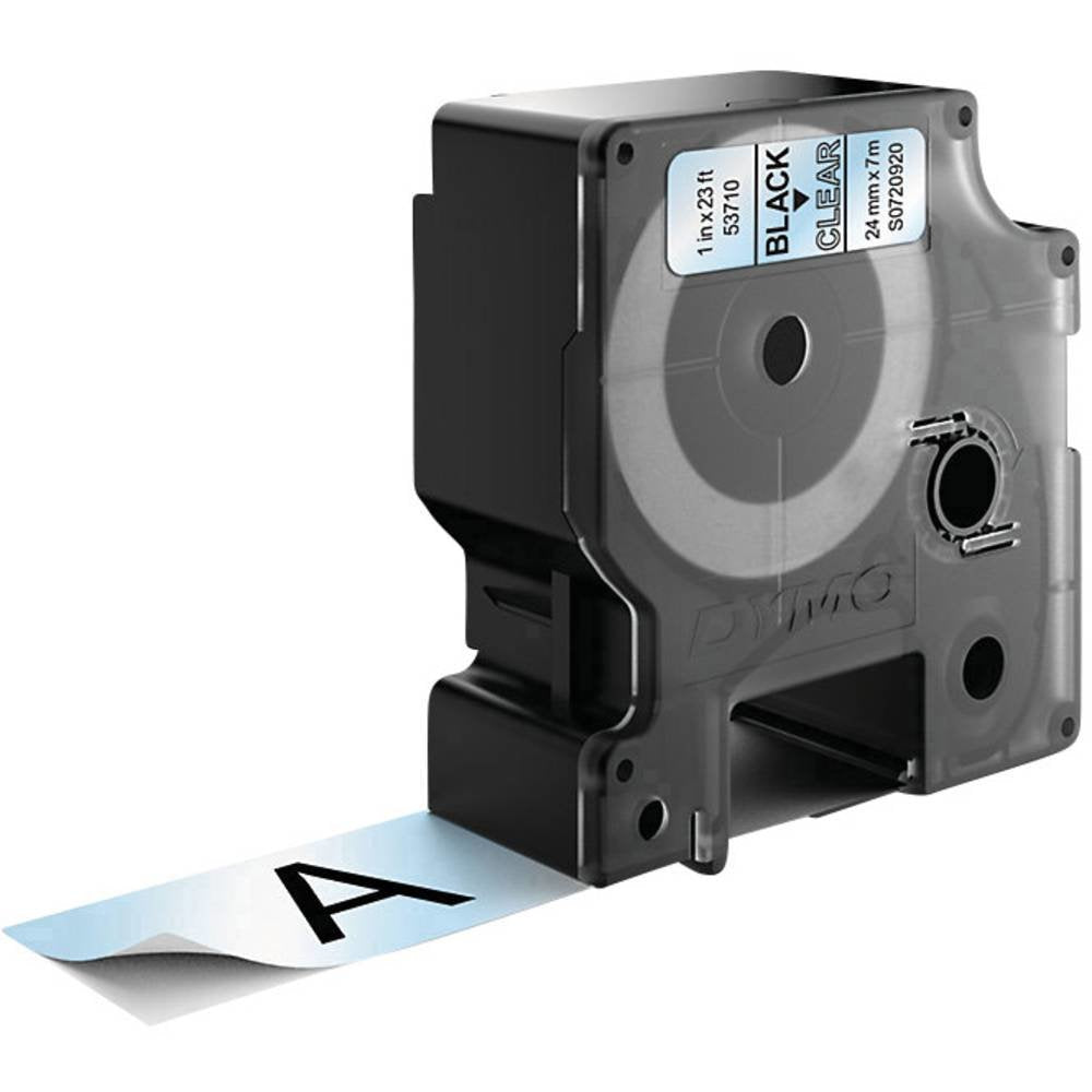 EAN 5411313537100 - DYMO D1 Standard - Black on Transparent - 24mm cinta para impresora de etiquetas Negro sobre transparente imagen 1