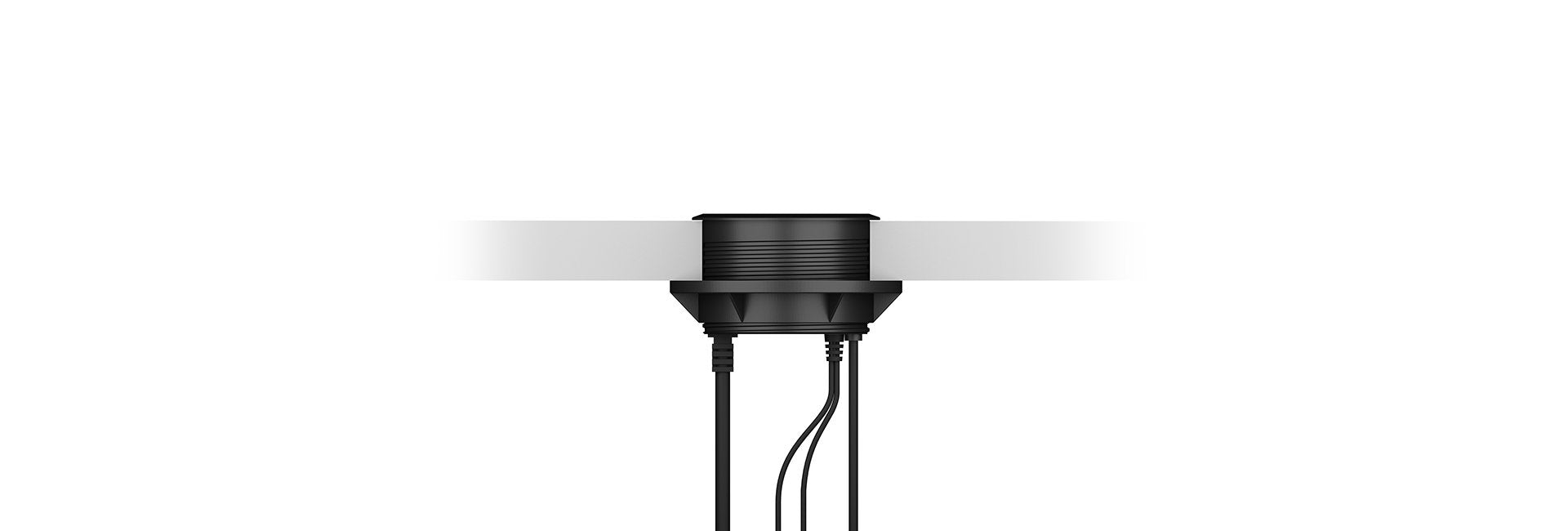 Hub Usb Icy Box Mesa Usb 3.0 Negro 80mm Redondo, 4xusb 3.0, Enchufe, Entrada + Salida De Audio