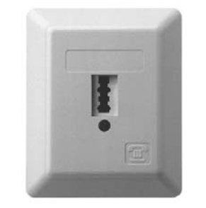 Anschlussdose Tae 1x6 N+F Universal Ap Reinblanco