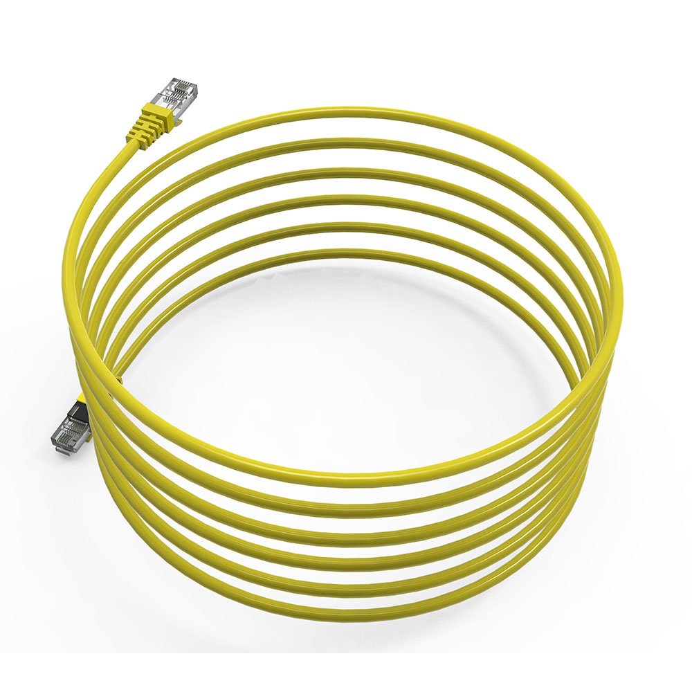EAN 8697980467484 - Inca CAT6 RJ45 5 m cable de red Amarillo U/UTP (UTP) imagen 1