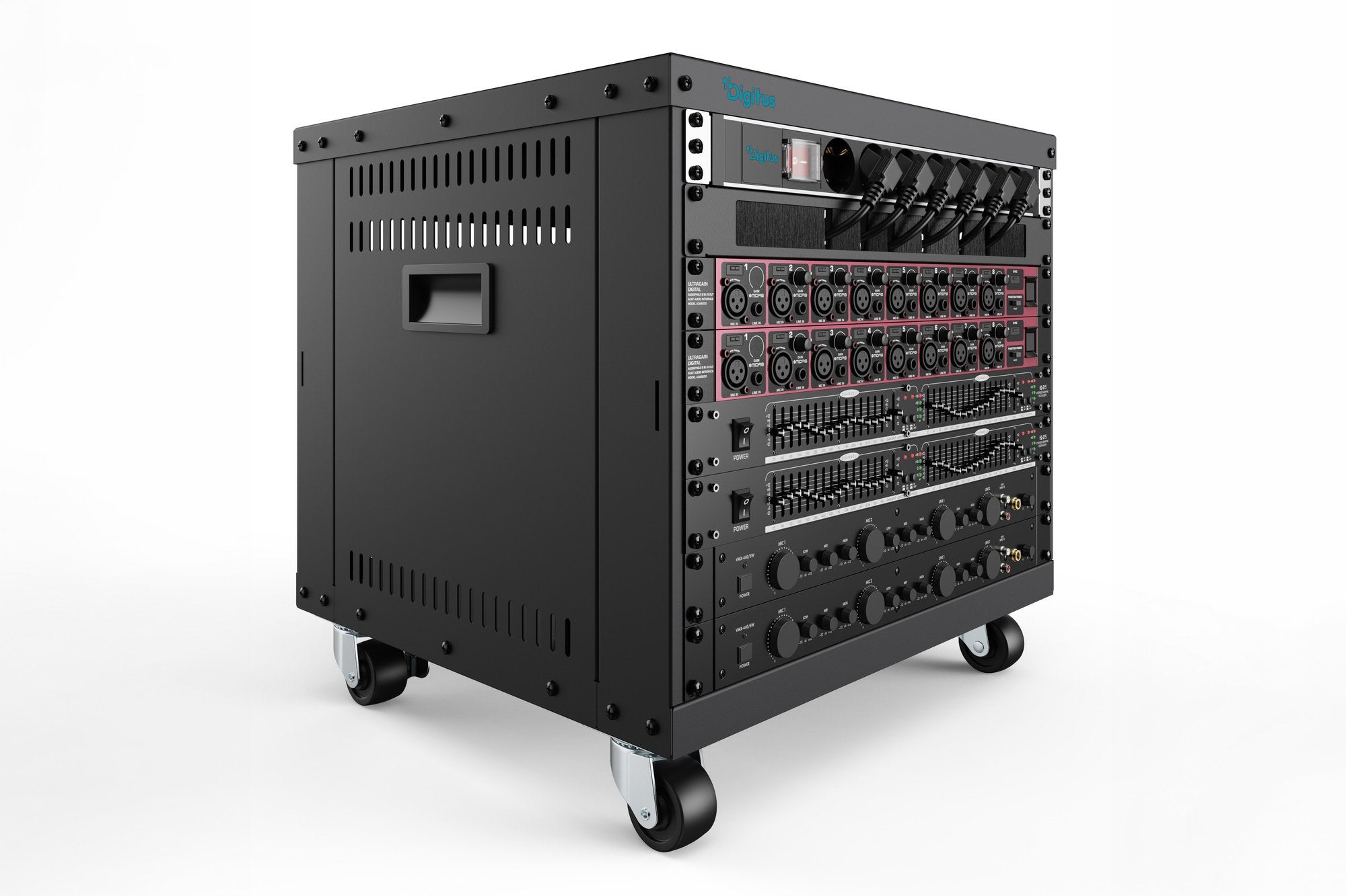 EAN 4016032490302 - Digitus DN-48000 armario rack 8U Rack o bastidor independiente Negro imagen 3