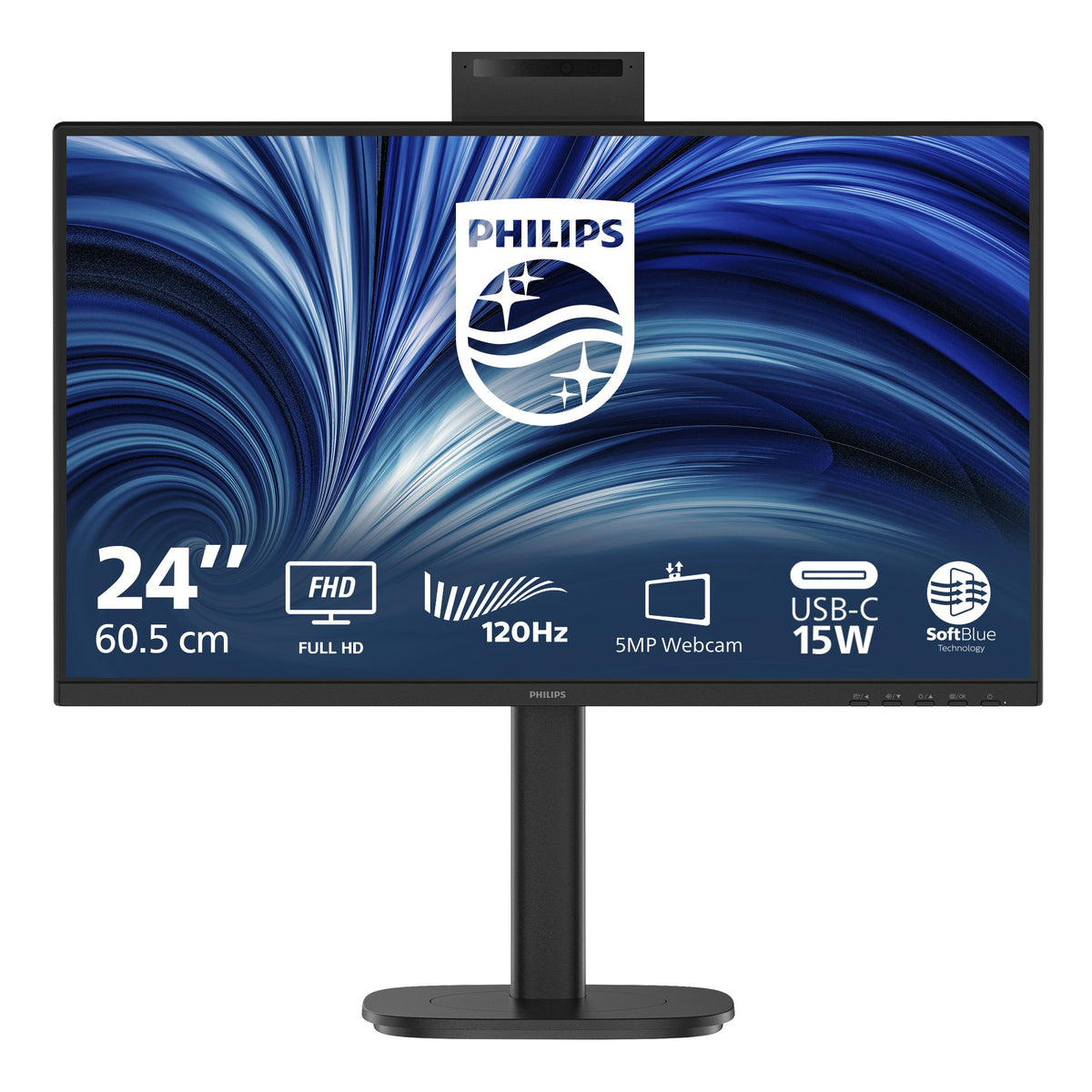EAN 8721038006438 - Philips 3000 series 24B2N3200JH/00 pantalla para PC 60,5 cm (23.8") 1920 x 1080 Pixeles Full HD LCD Negro imagen 1
