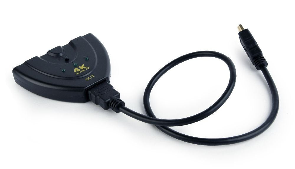 EAN 8716309097208 - Gembird DSW-HDMI-35 hub de interfaz Negro imagen 1