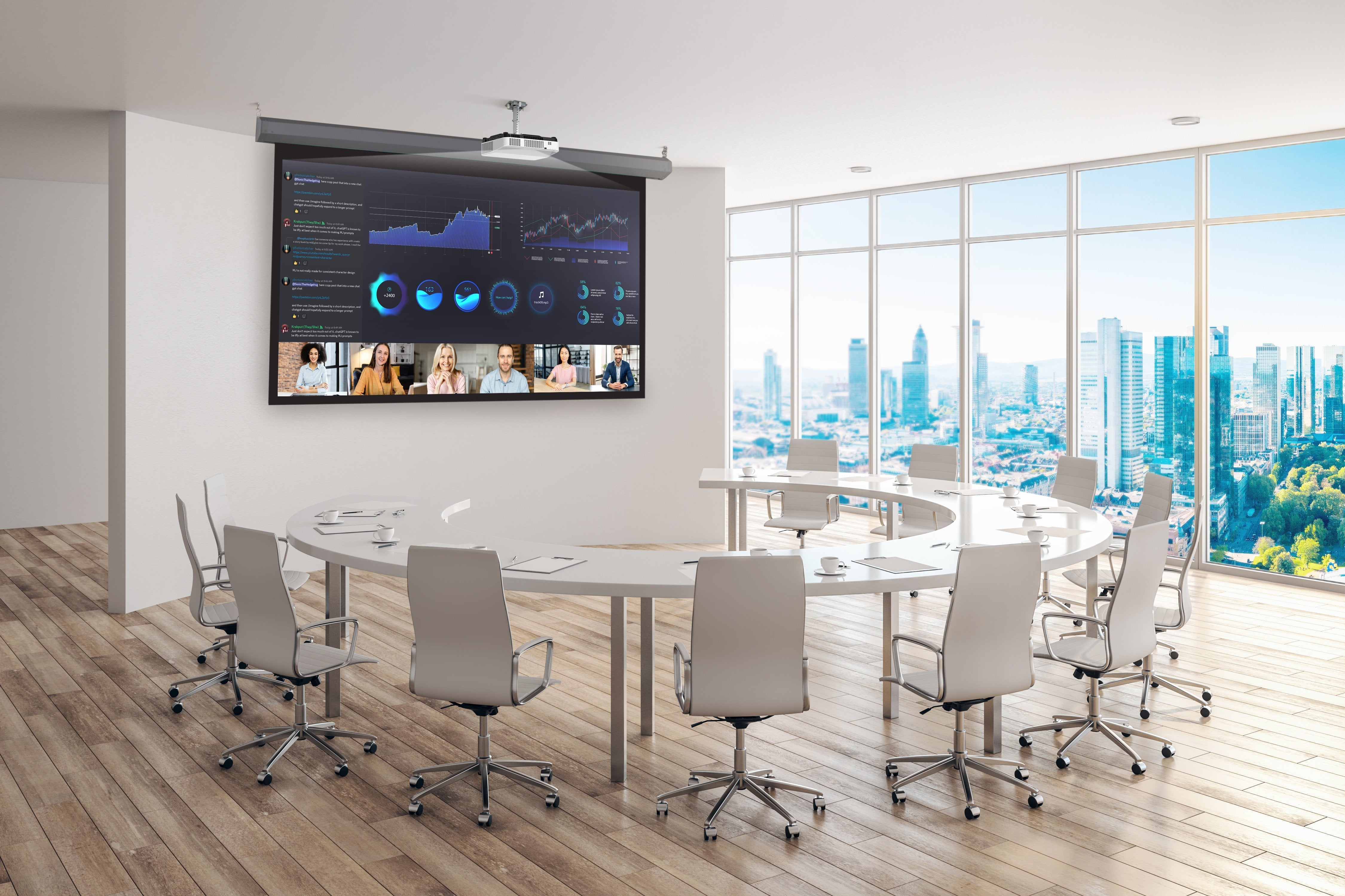 EAN 4961311984785 - Ricoh PJ UHL3660 Proyector de alcance ultracorto 6500 lúmenes ANSI DLP UHD 4K (3840x2160) Blanco imagen 7