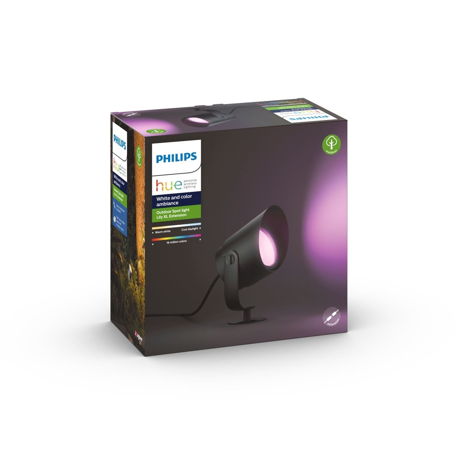 Philips Hue White And Color Ambiance Foco Para Exteriores Lily Xl