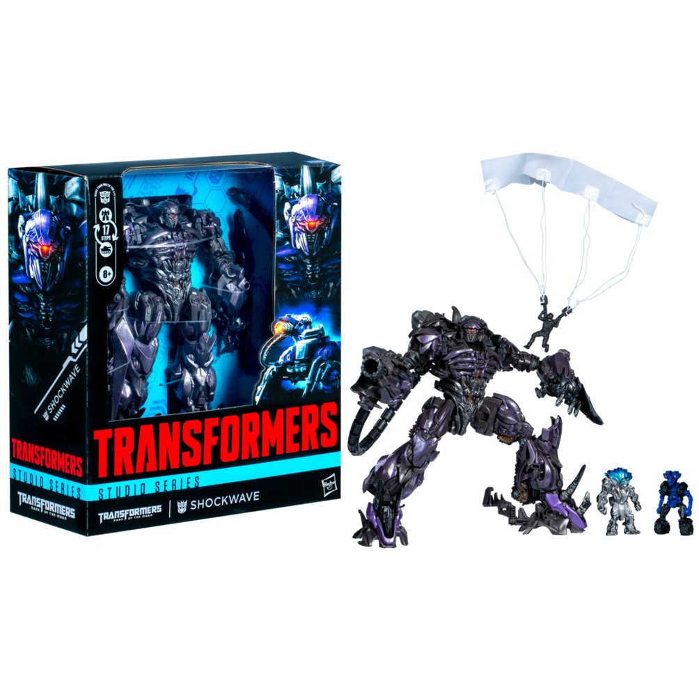 Figura Hasbro Transformers Dark Of The Moon Shockwave