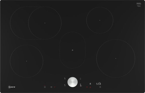 EAN 4242004269175 - Neff N 90 Negro Integrado 80 cm Con placa de inducción 5 zona(s) imagen 1